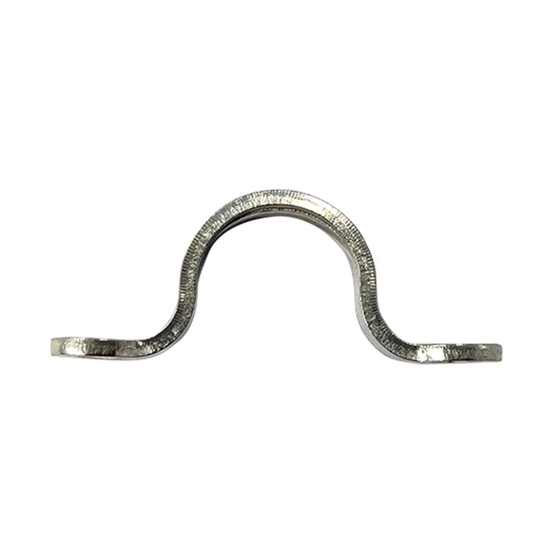 Boatworld Saddle Bracket Stainless Steel Marine Saddle/Deck Clip