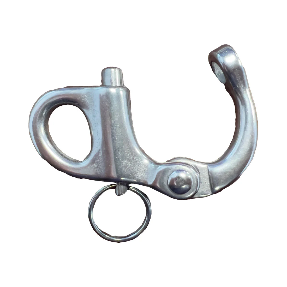 Boatworld Stainless Steel 52mm Fixed Snap Shackle - Image 2