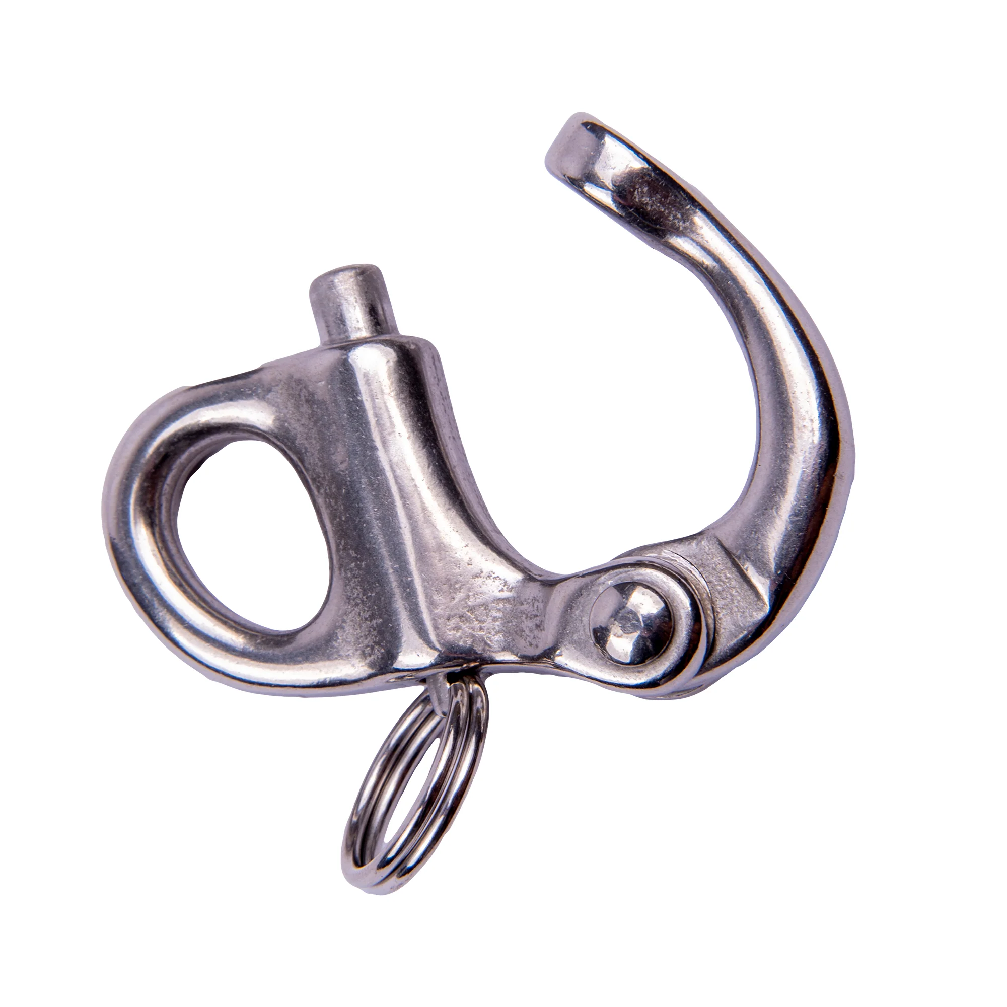 Boatworld Stainless Steel 66mm Fixed Snap Shackle - Image 2