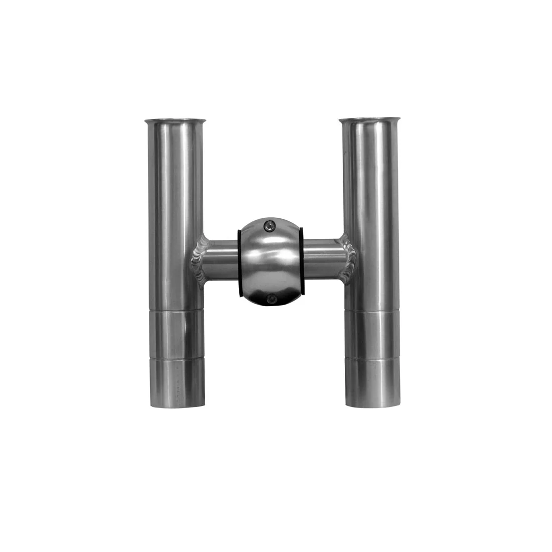 Boatworld T-Top Tower Fishing Double Rod Holders Anodised - Image 2