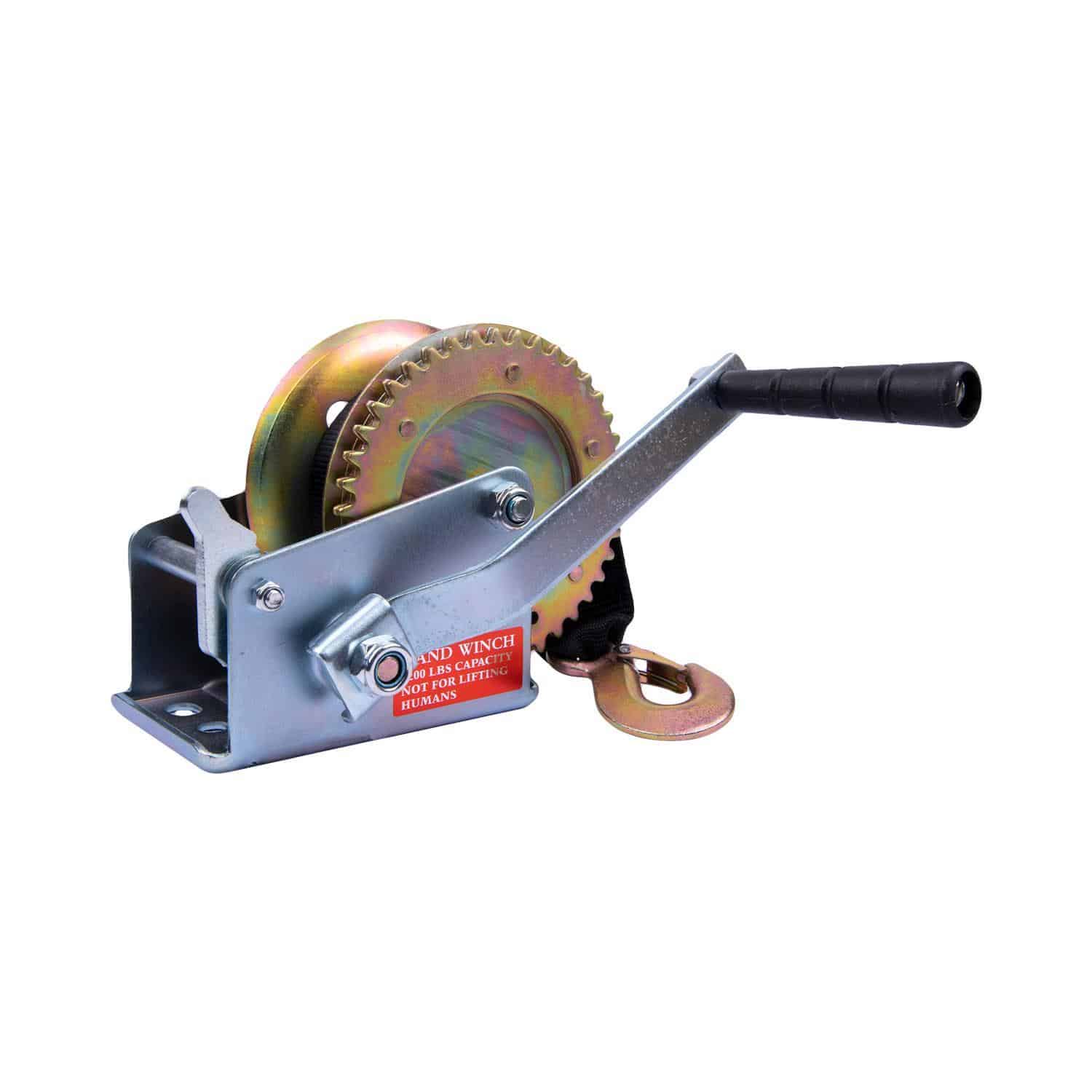 Boatworld Trailer Winch c/w Strap - Image 2