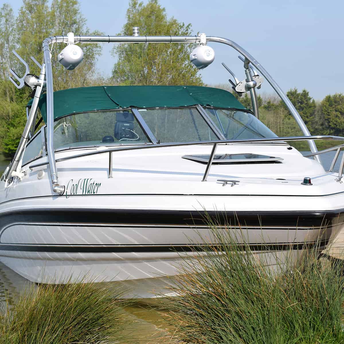 Boatworld Vertigo Wakeboard Tower Anodised Finish