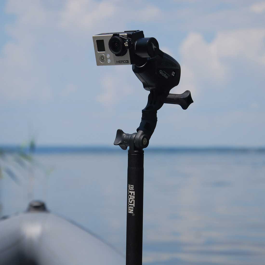 Borika FASTen Action Cameras Holder with Extention Pole (L — 400 mm) - Image 6