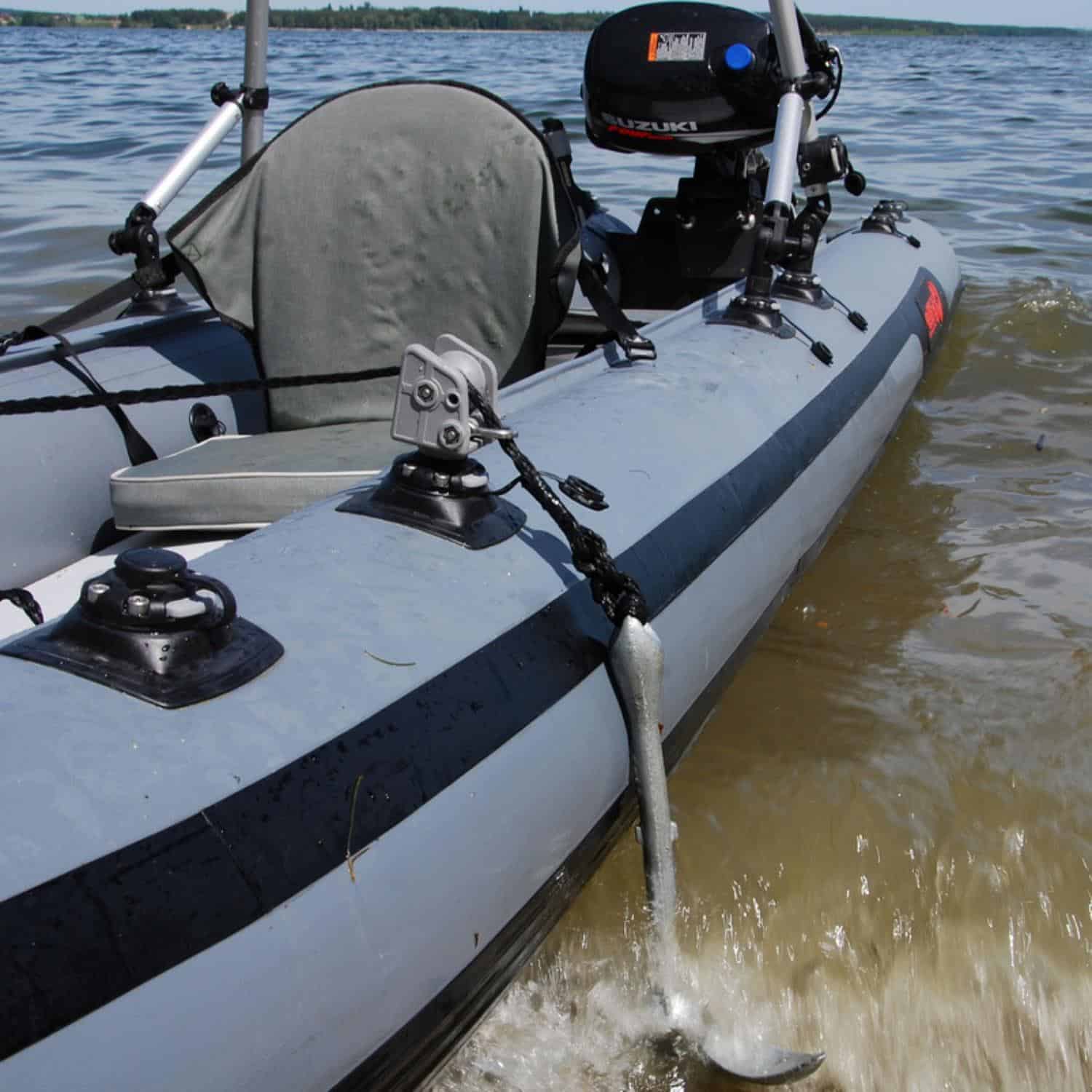 Borika FASTen Anchor Roller with Guide Ring Grey - Image 5