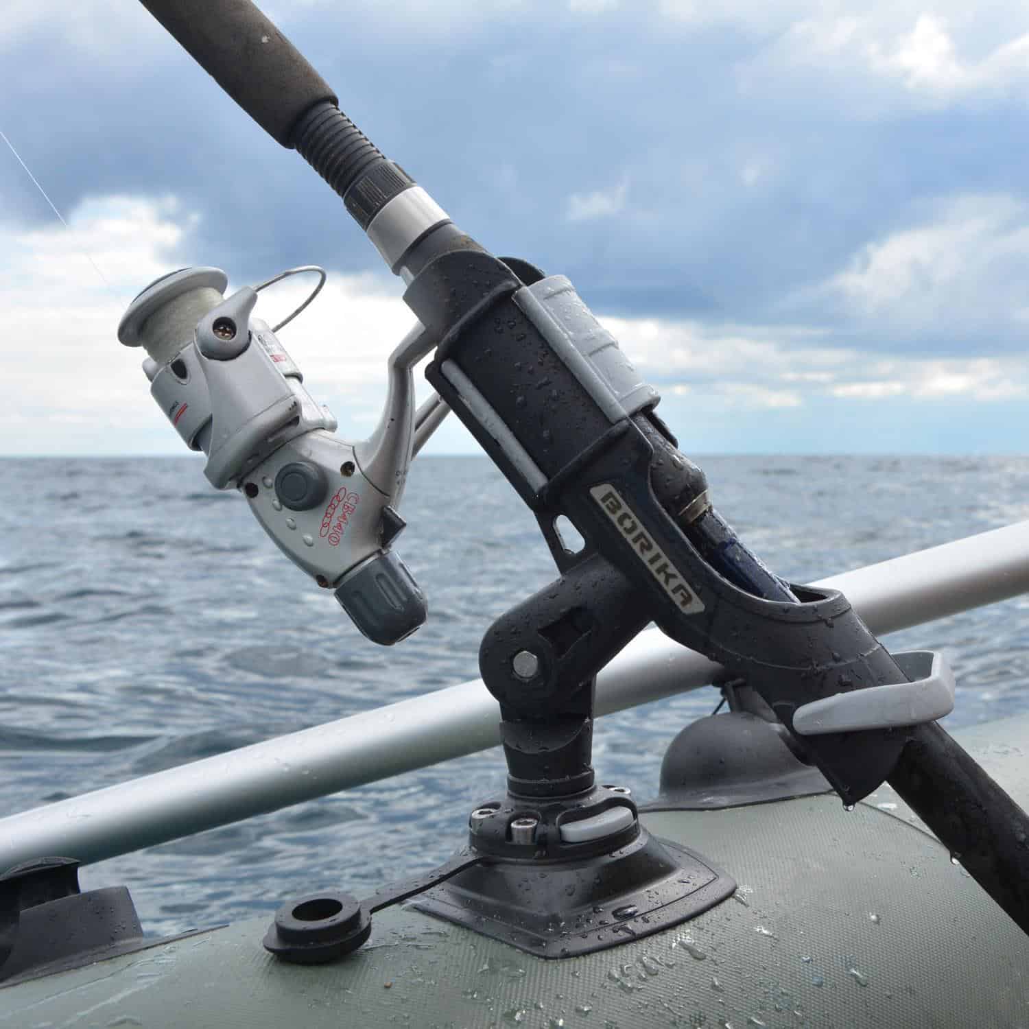 Borika FASTen Fishing Rod Holder Kit Inflatable Boat - Image 2
