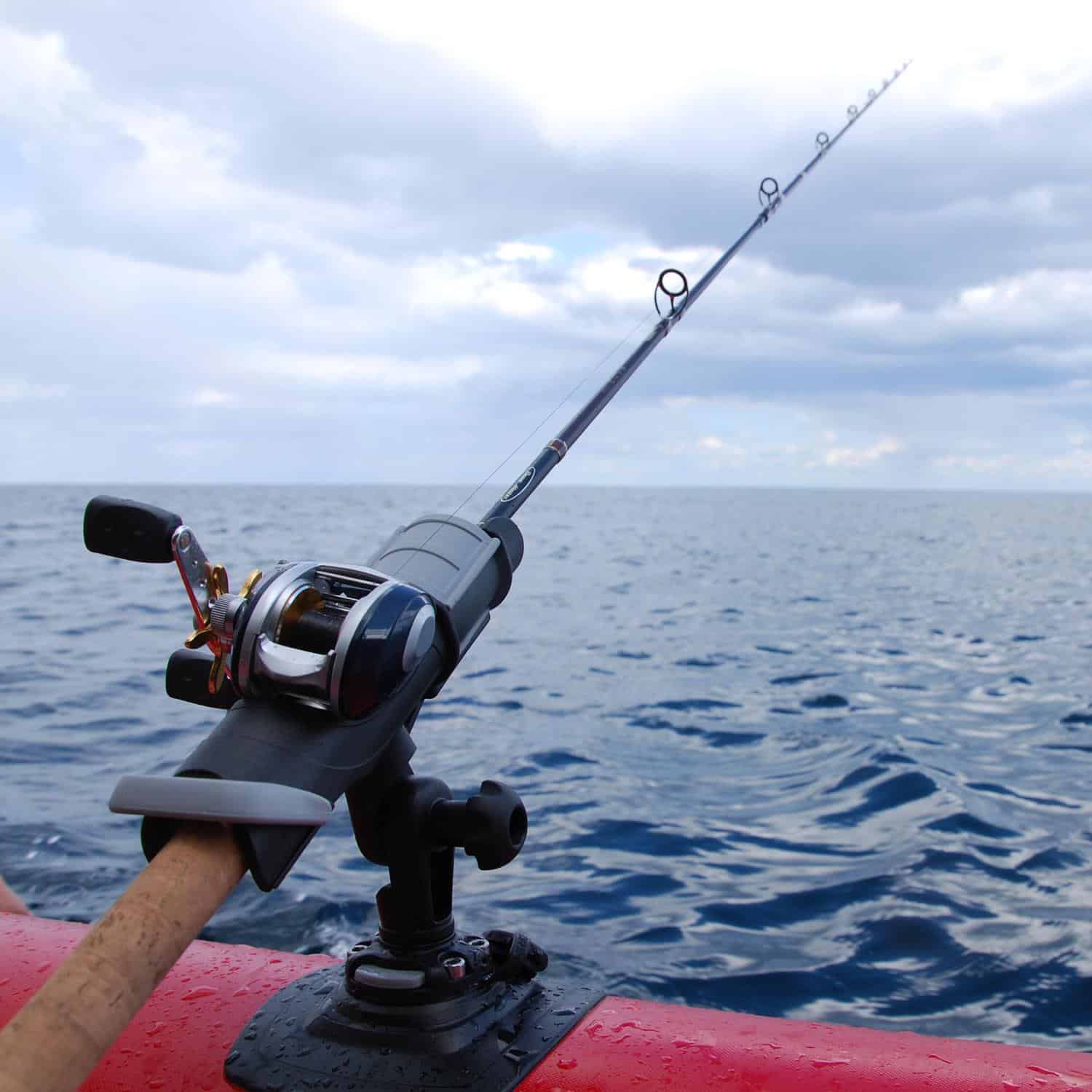 Borika FASTen Fishing Rod Holder Kit Inflatable Boat - Image 6
