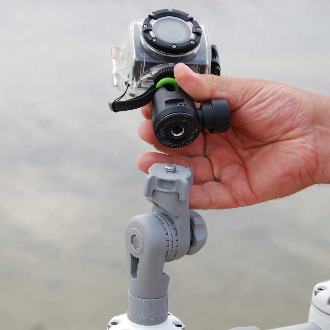 Borika FASTen Swivel-Tilt Action Cameras Holder with 3/8' Screw-Thread Mount - Image 5