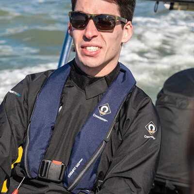 Crewsaver Crewfit 165n Sport Automatic Lifejacket | Navy Blue - Image 2