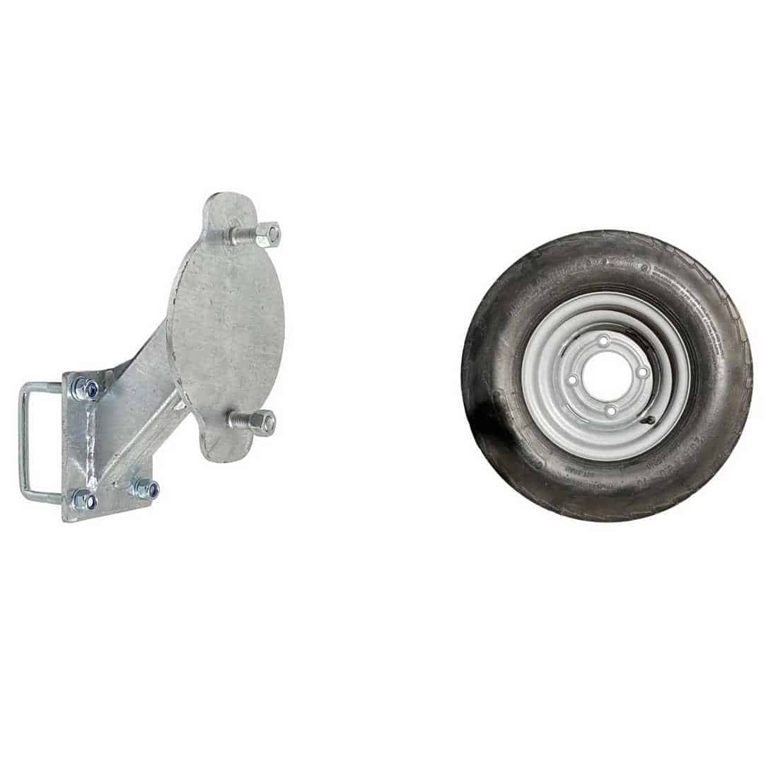 Extreme 10 Inch Balloon Wheel and Tyre with Carrier 139.7mm PCD - Image 2