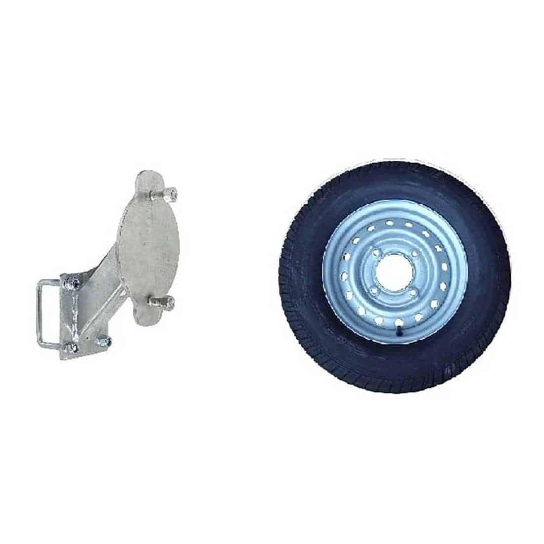 Extreme 13 Inch Wheel and Tyre 175R13 with Carrier - Image 3