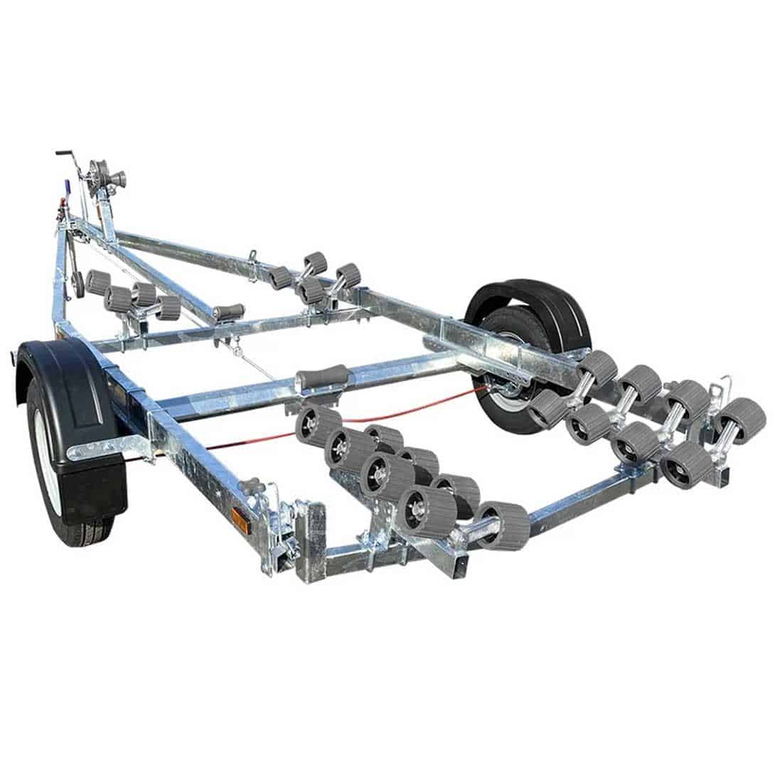 Extreme 1400kg Super Roller Galvanised Boat Trailer - Image 4
