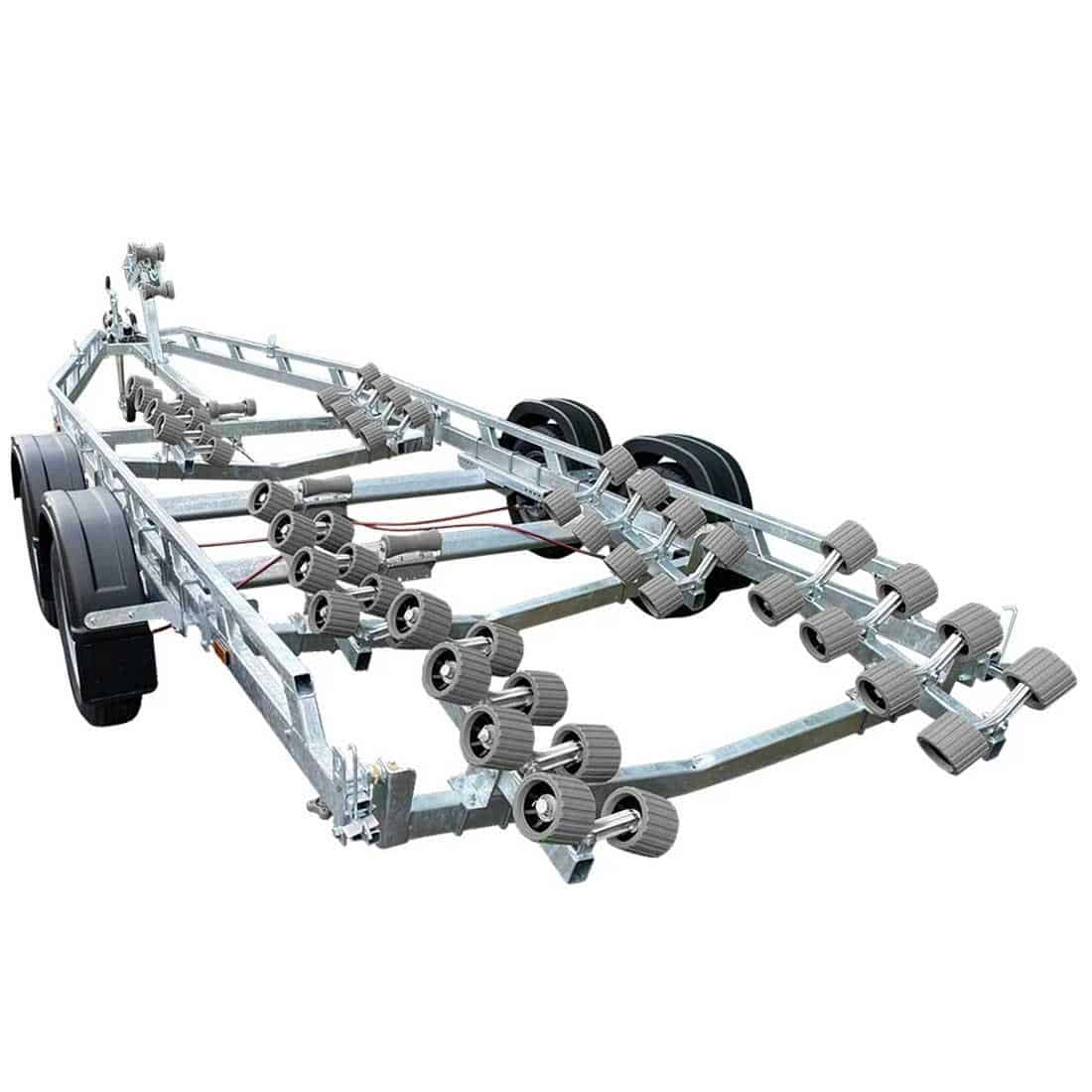 Extreme 2600kg Super Roller Galvanised Boat Trailer - Image 5