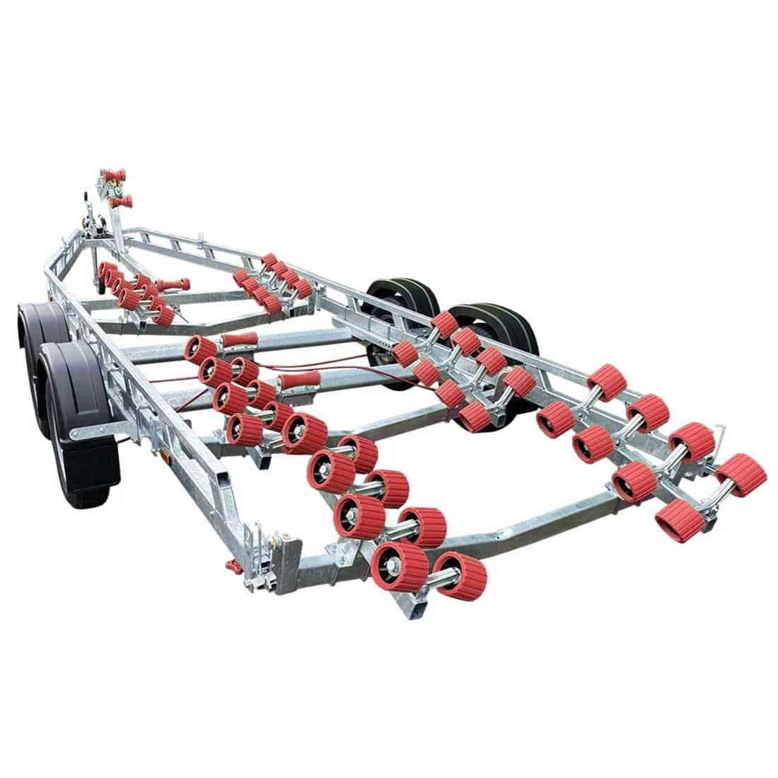 Extreme 2600kg Super Roller Galvanised Boat Trailer - Image 6