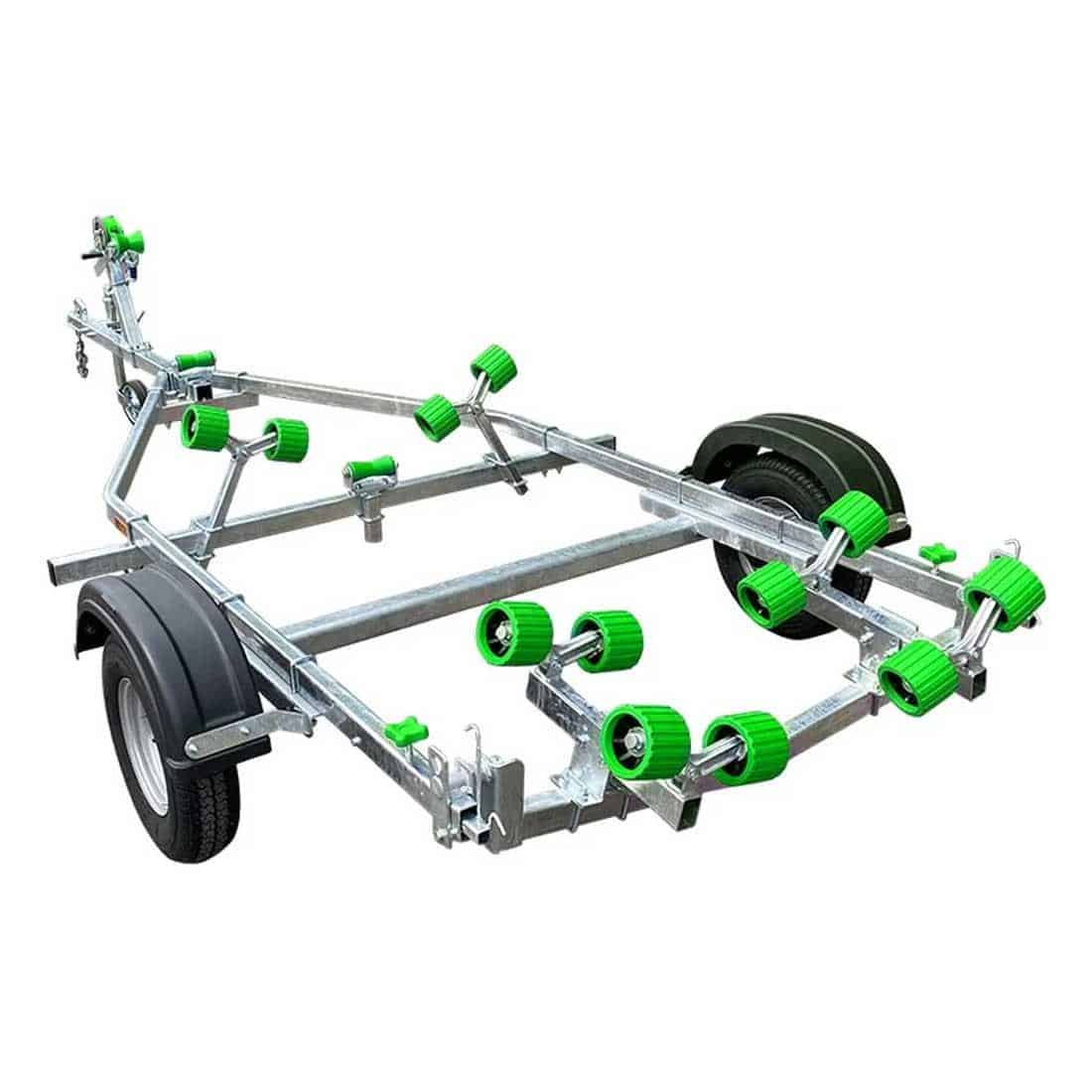 Extreme 750kg Compact Swing Galvanised Boat Trailer - Image 4