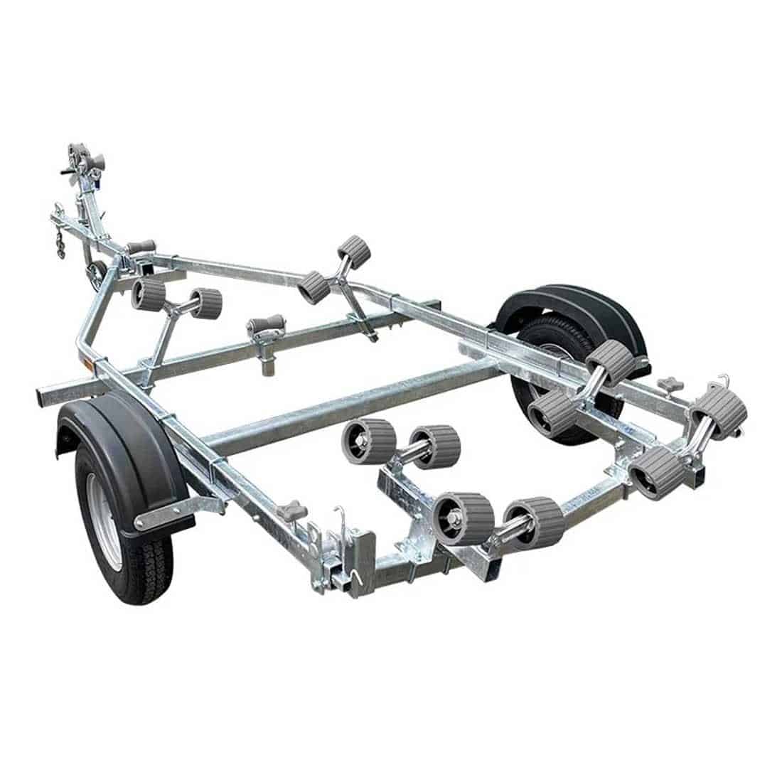 Extreme 750kg Compact Swing Galvanised Boat Trailer - Image 5