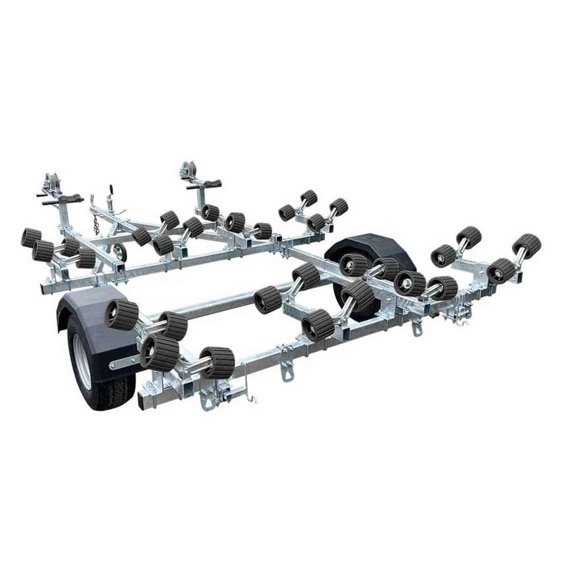 Extreme 750kg Double Jetski Roller Galvanised Boat Trailer - Image 2