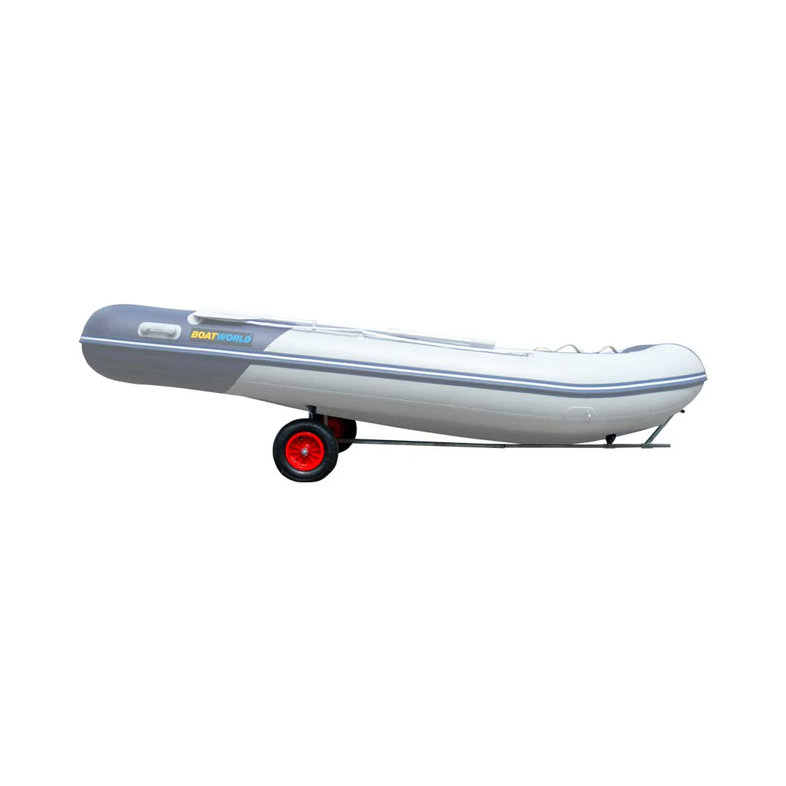 Boatworld Folding Galvanized Launch Trolley - Image 2