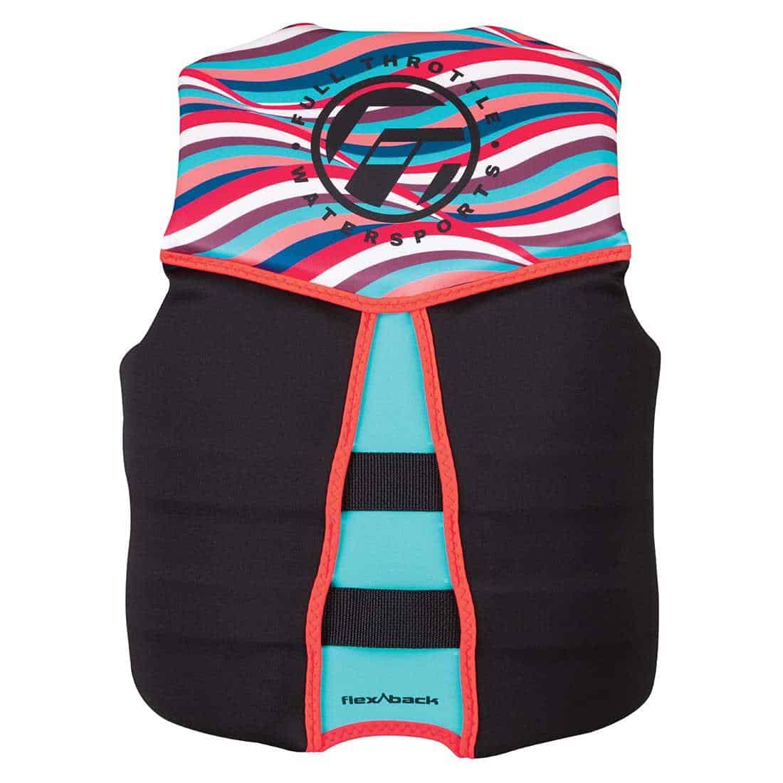 Full Throttle Women's Neoprene Life Vest Pink - Image 2