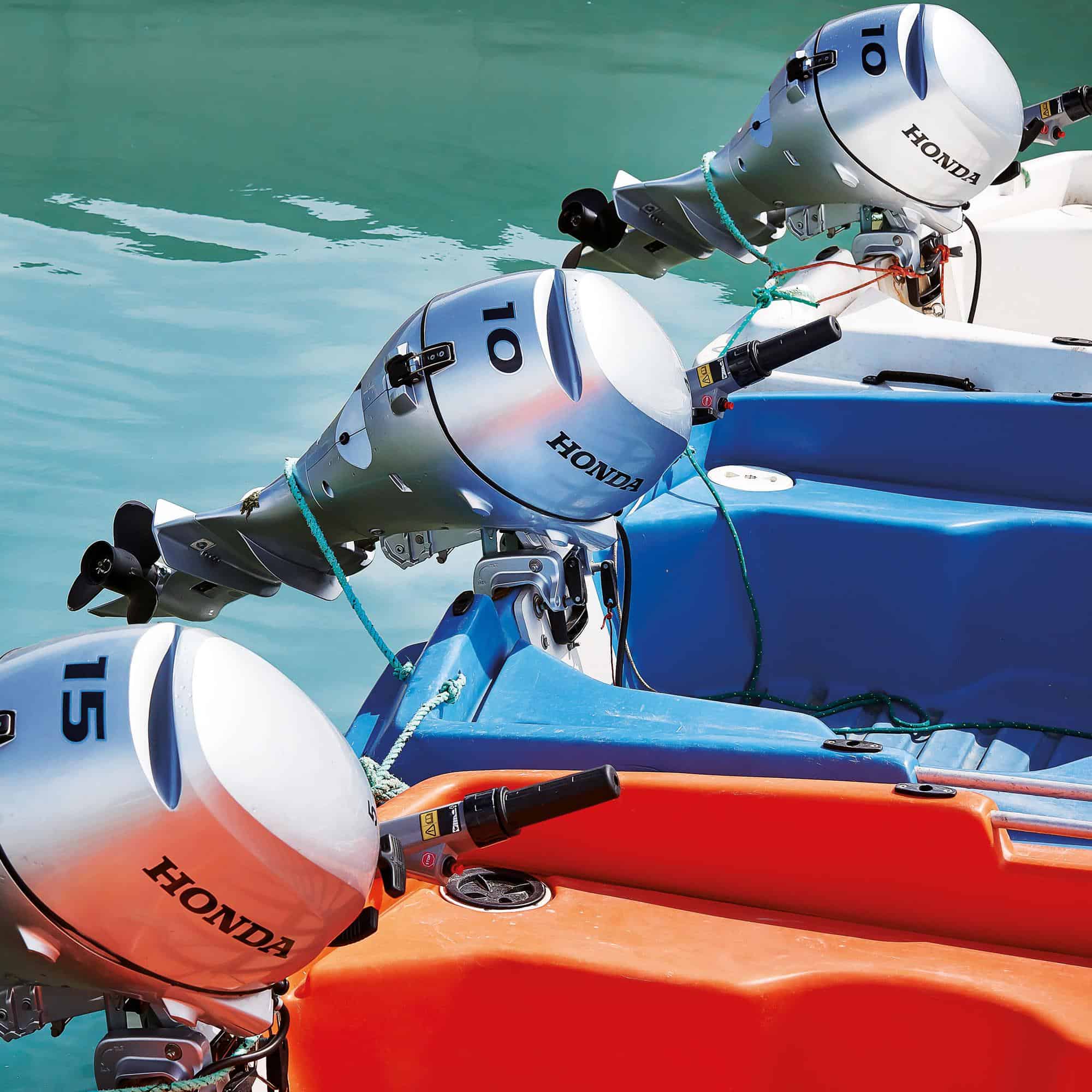 Honda 10hp 4-Stroke Long Shaft Outboard Engine - Image 2