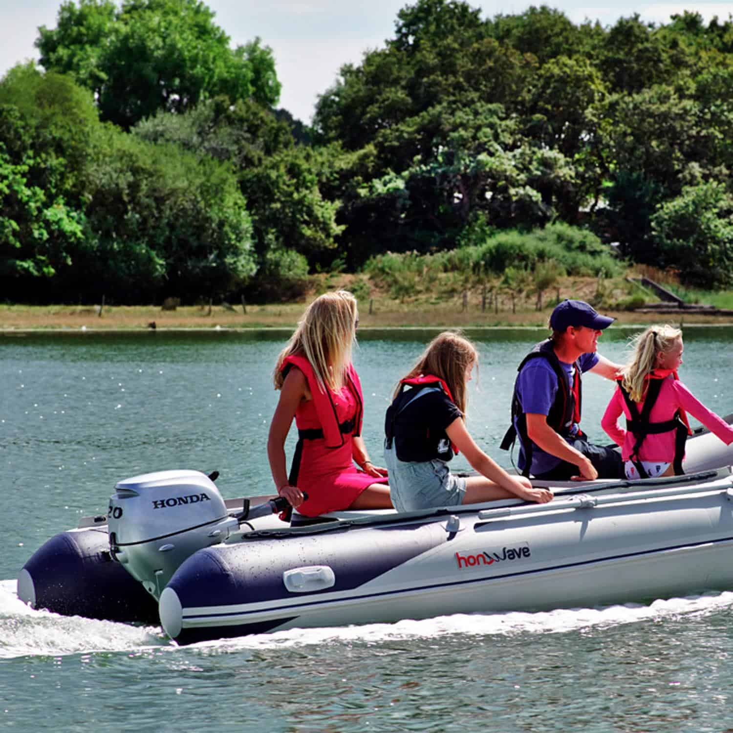 Honda 20hp 4-Stroke Long Shaft Outboard Engine - Image 3