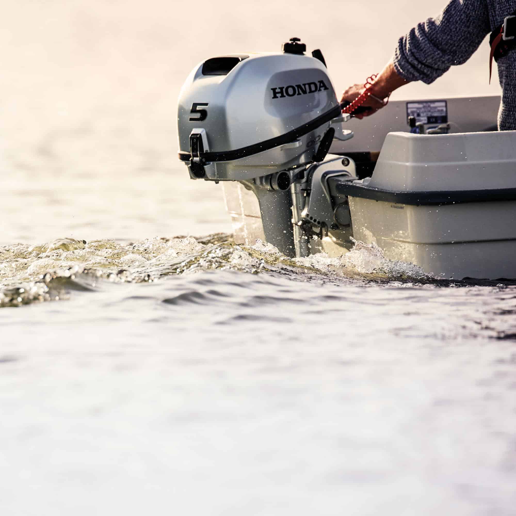 Honda 5hp 4-Stroke Long Shaft Outboard Engine - Image 6