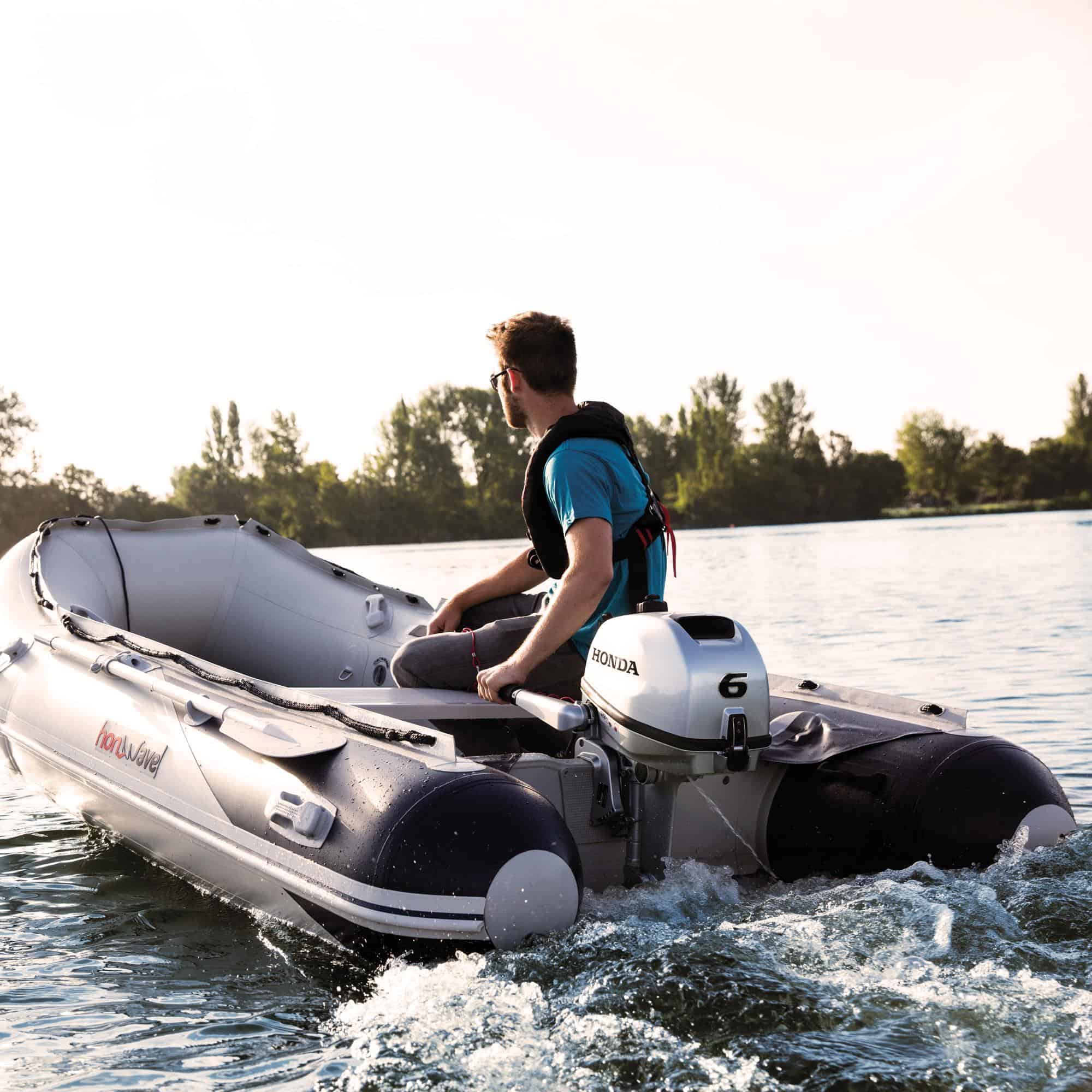 Honda 6hp 4-Stroke Short Shaft Outboard Engine - Image 5