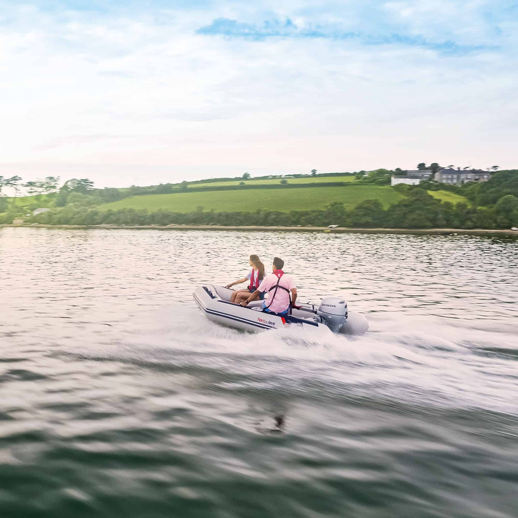 Honwave T30 AE Aluminium Floor with Air Keel Inflatable Boat - Image 5