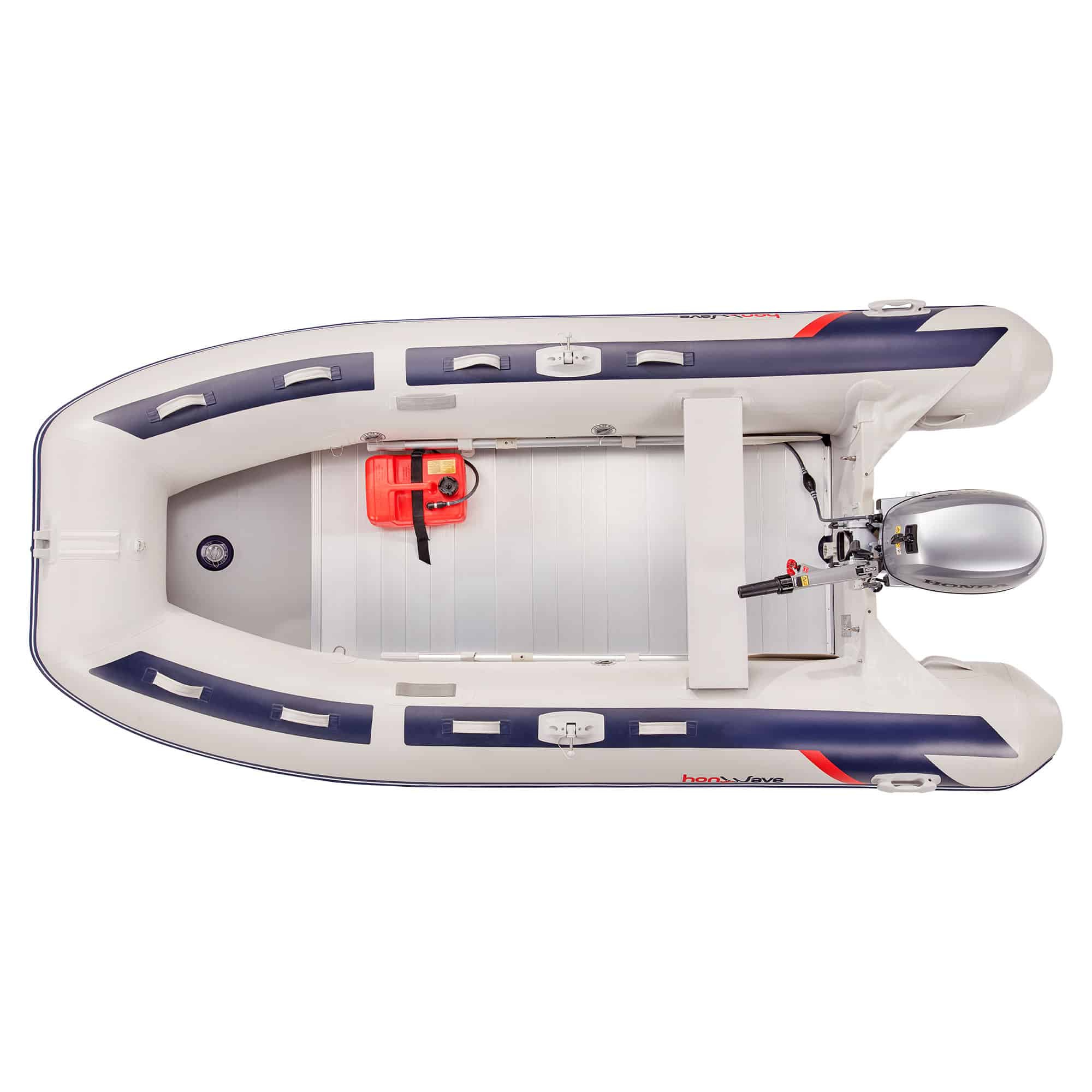 Honwave T35 AE Aluminium Floor with Air Keel Inflatable Boat - Image 3