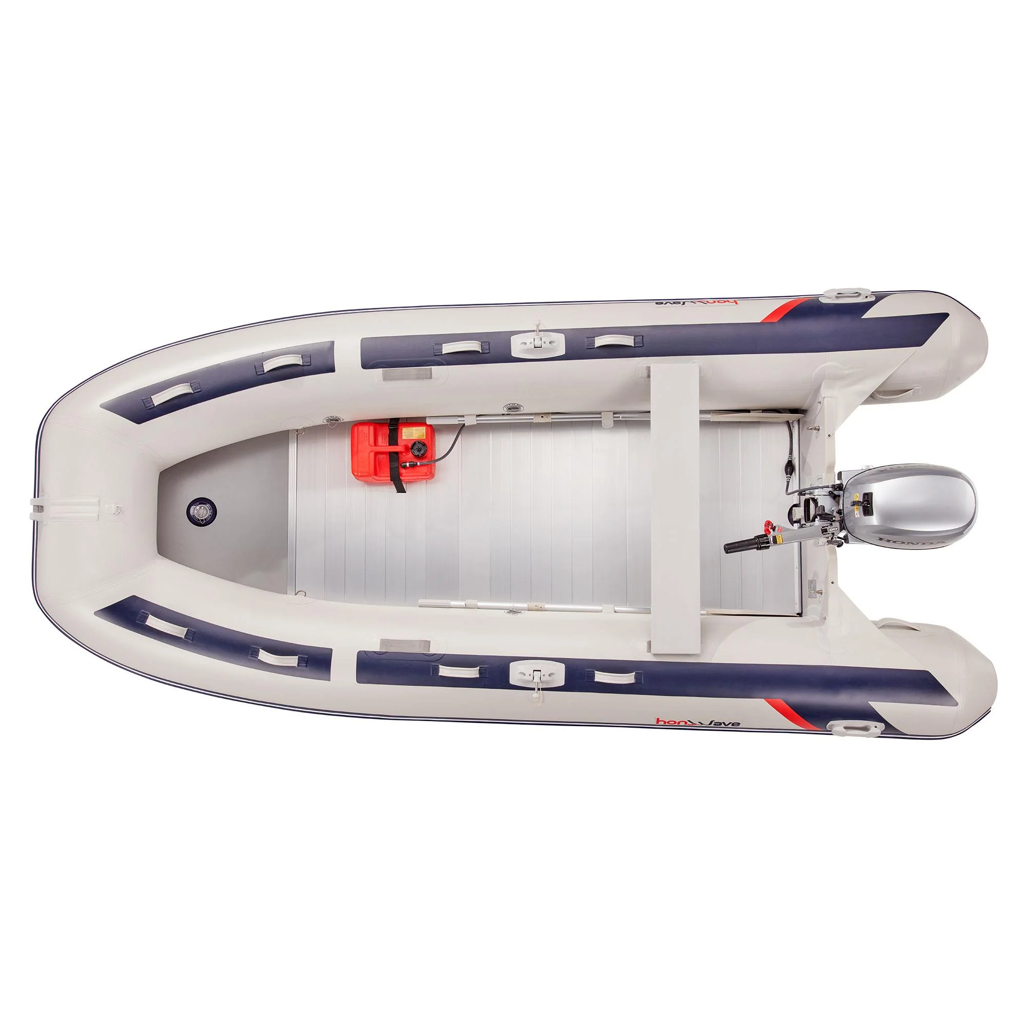 Honwave T40 AE Aluminium Floor with Air Keel Inflatable Boat - Image 2