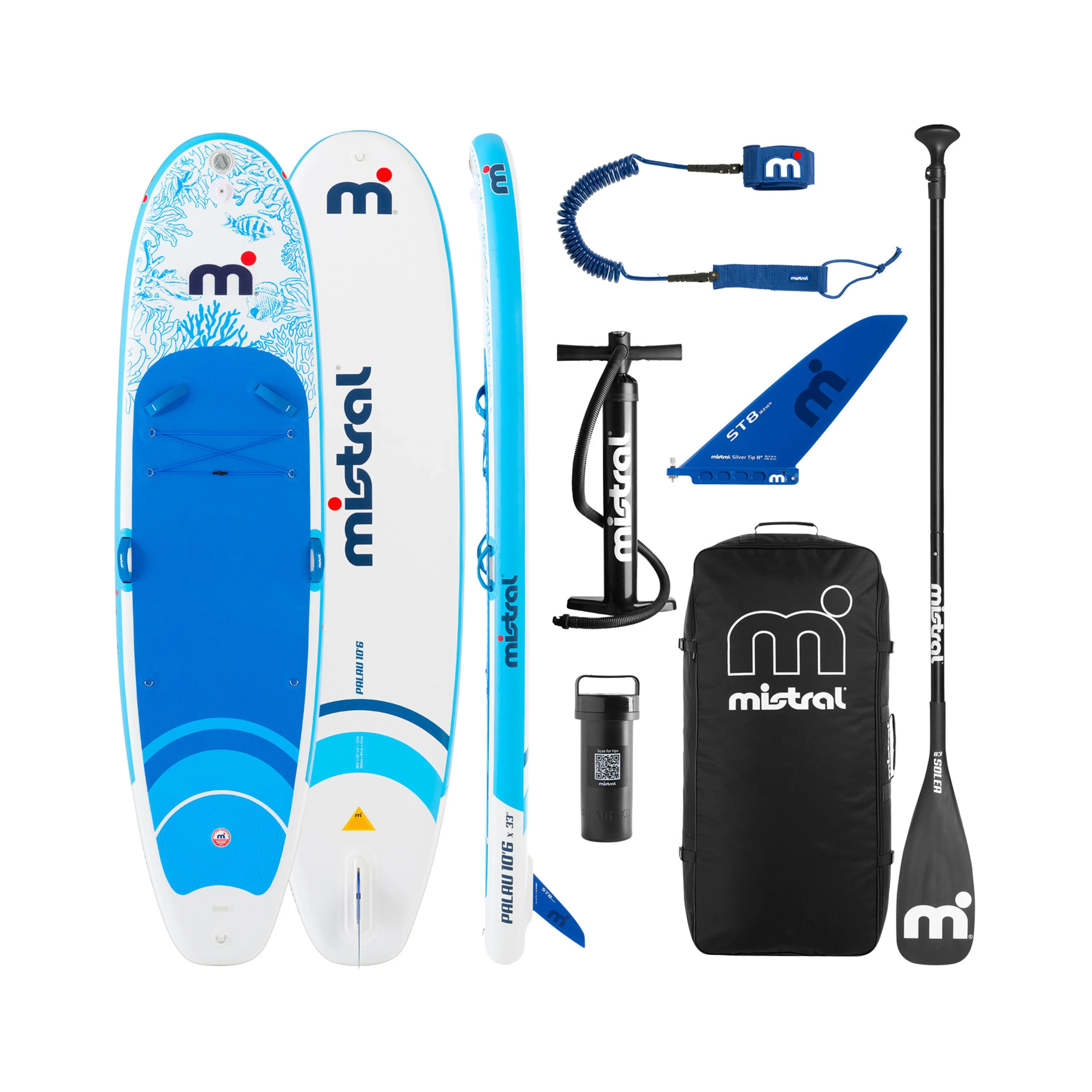 Mistral Palau 10'6" Inflatable SUP Set