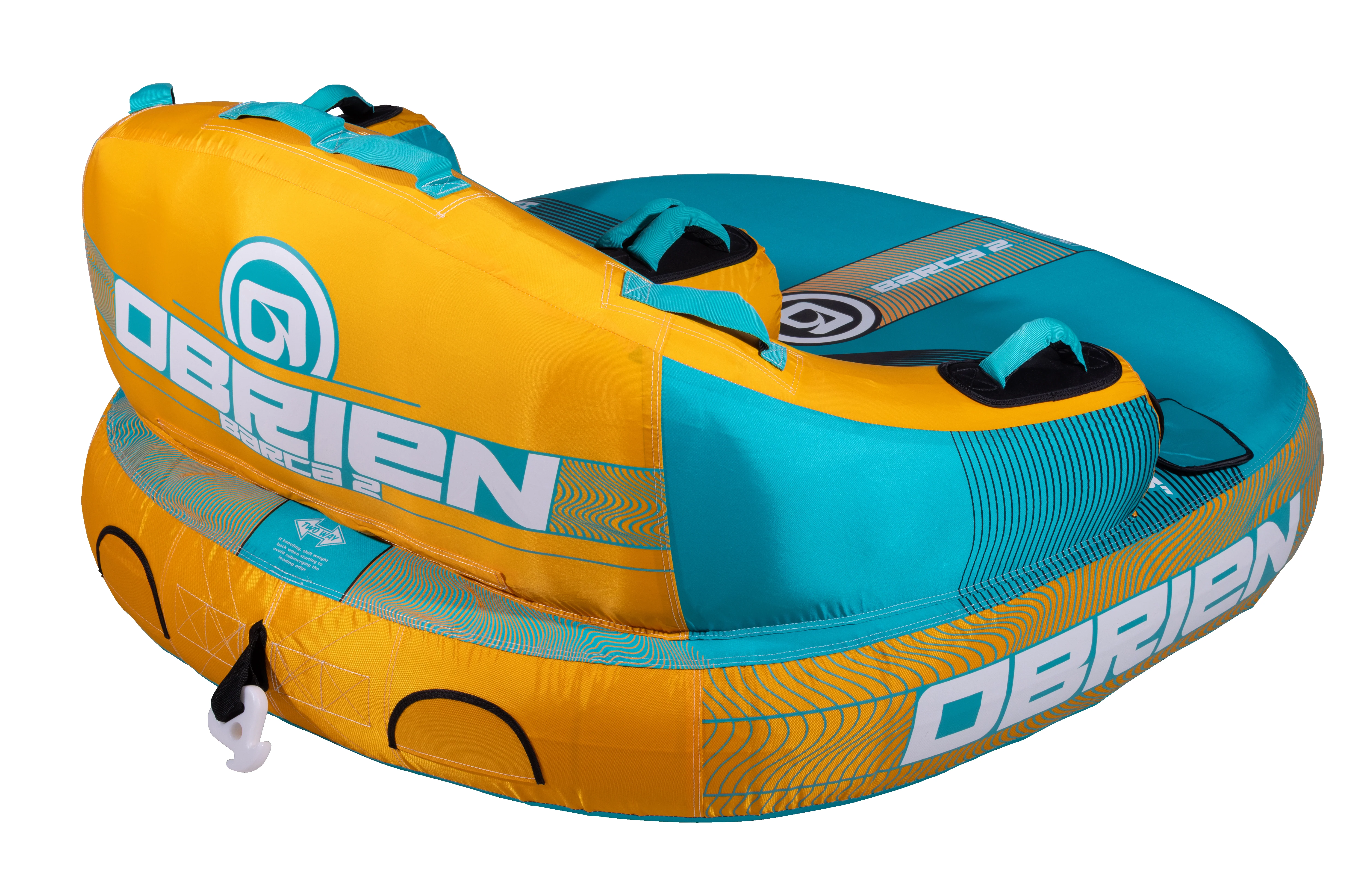 O'Brien Barca 2 Tube Blue/Orange - Image 3