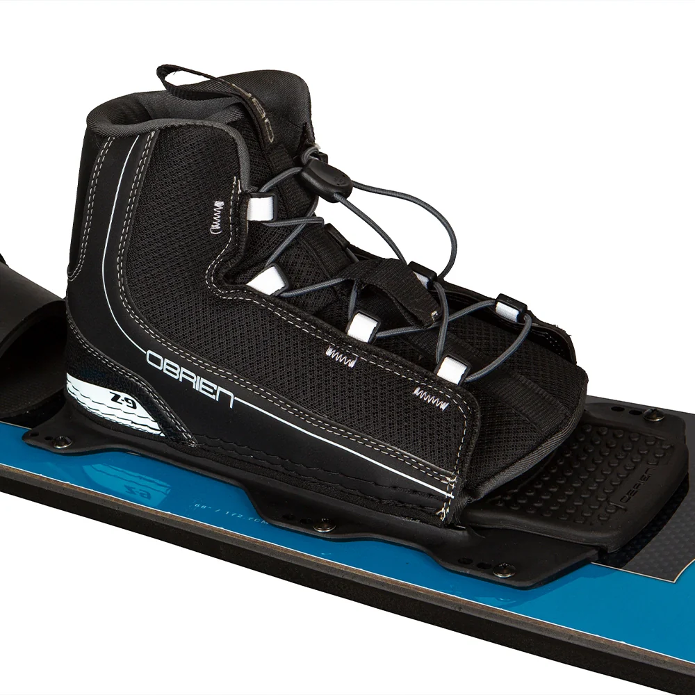 O'Brien Pro Tour Slalom Ski Aqua 58in with Jr Z9 Bindings - Image 4