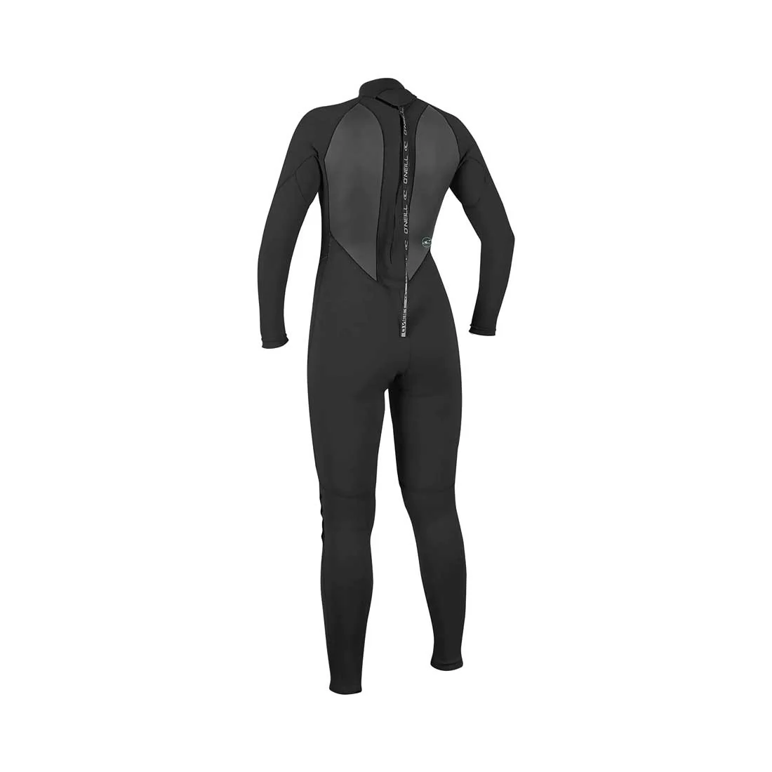 O'Neill Women's Reactor 2 3/2mm Back Zip Full Wetsuit Black/Black - Image 2