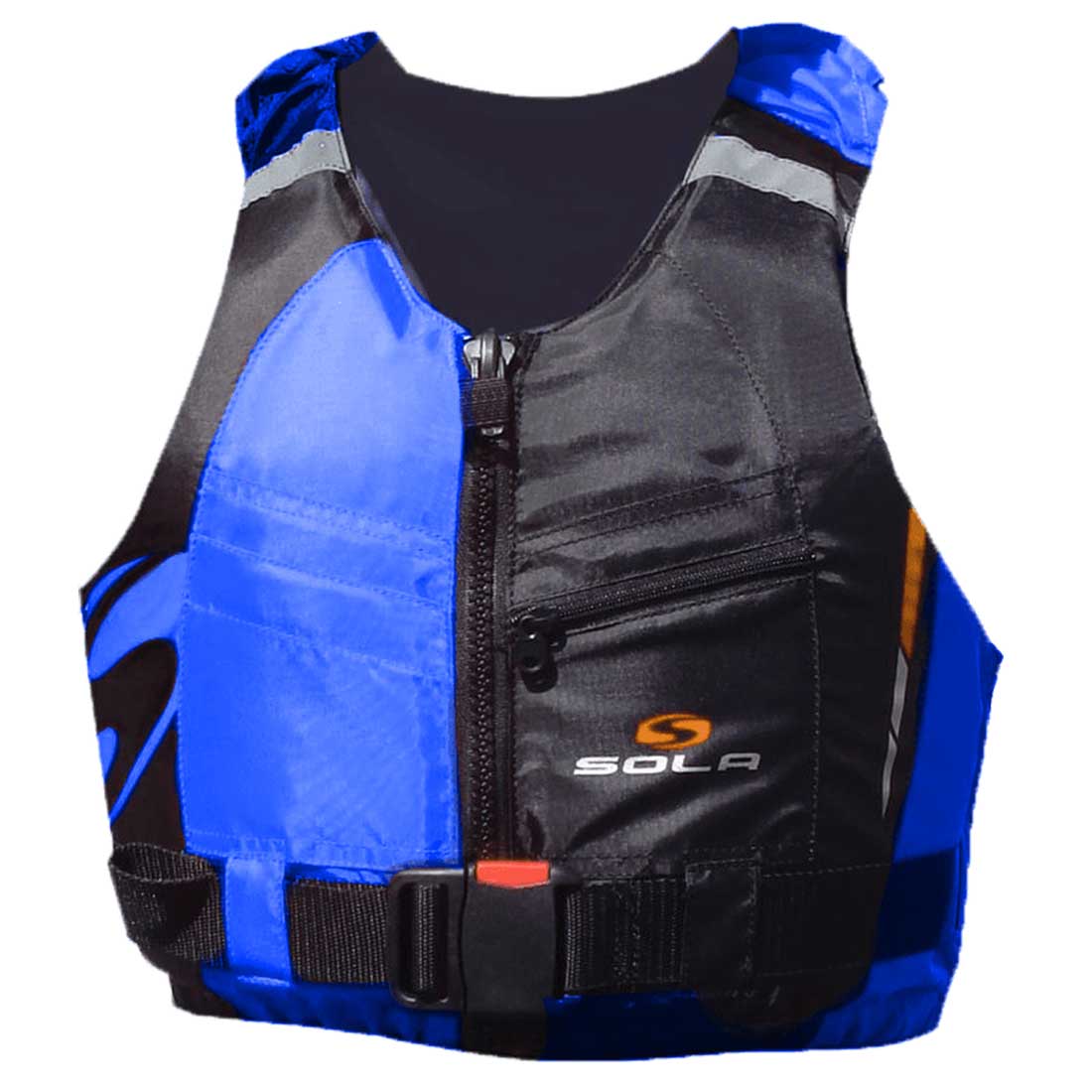 Sola Frenzy Front Zip Buoyancy Aid Blue - Image 2