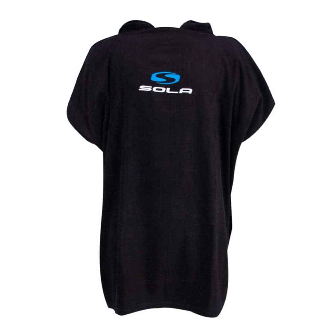 Sola Towel Changing Robe Black - Image 2