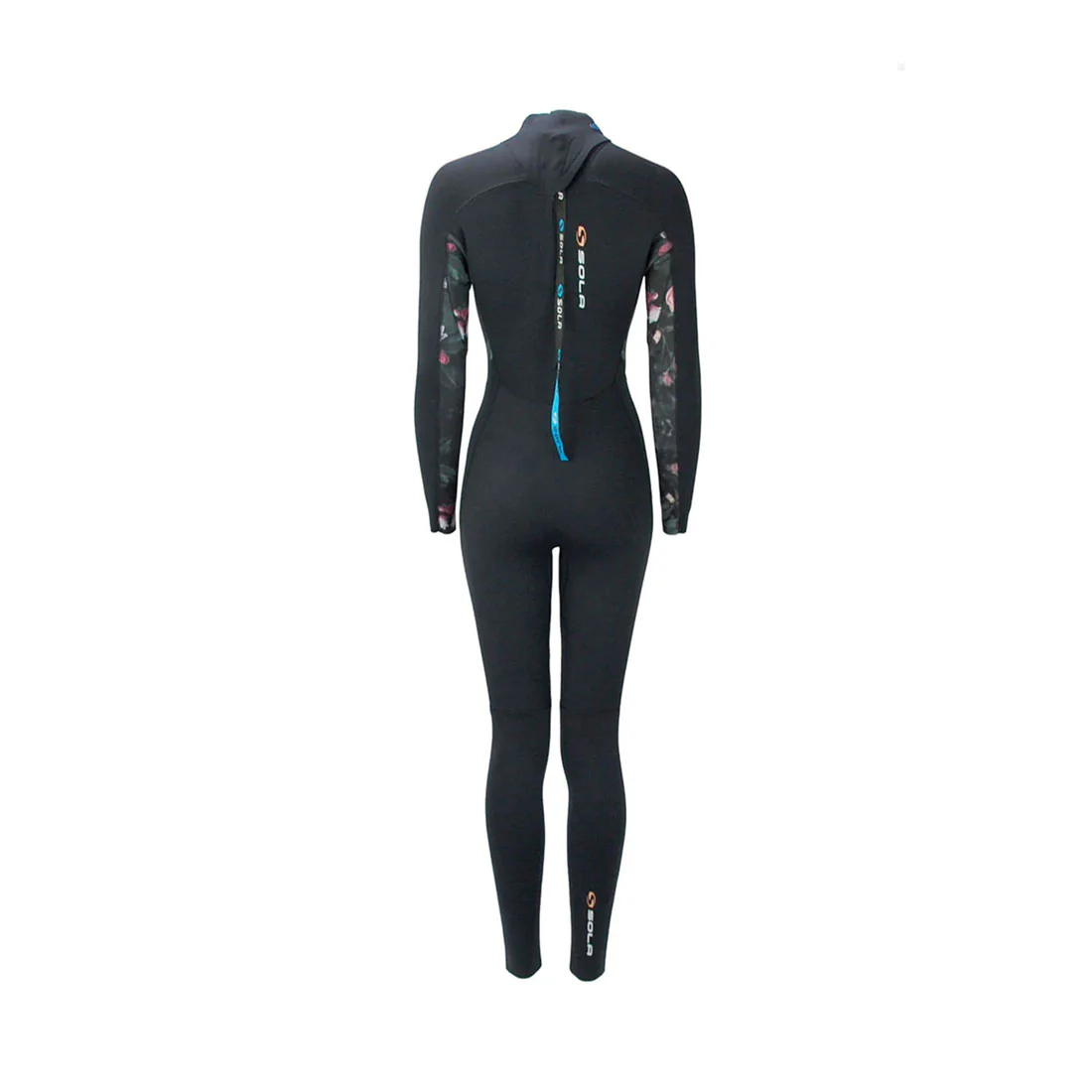 Sola Womens H20 4/3mm Full Wetsuit - Black - Image 3