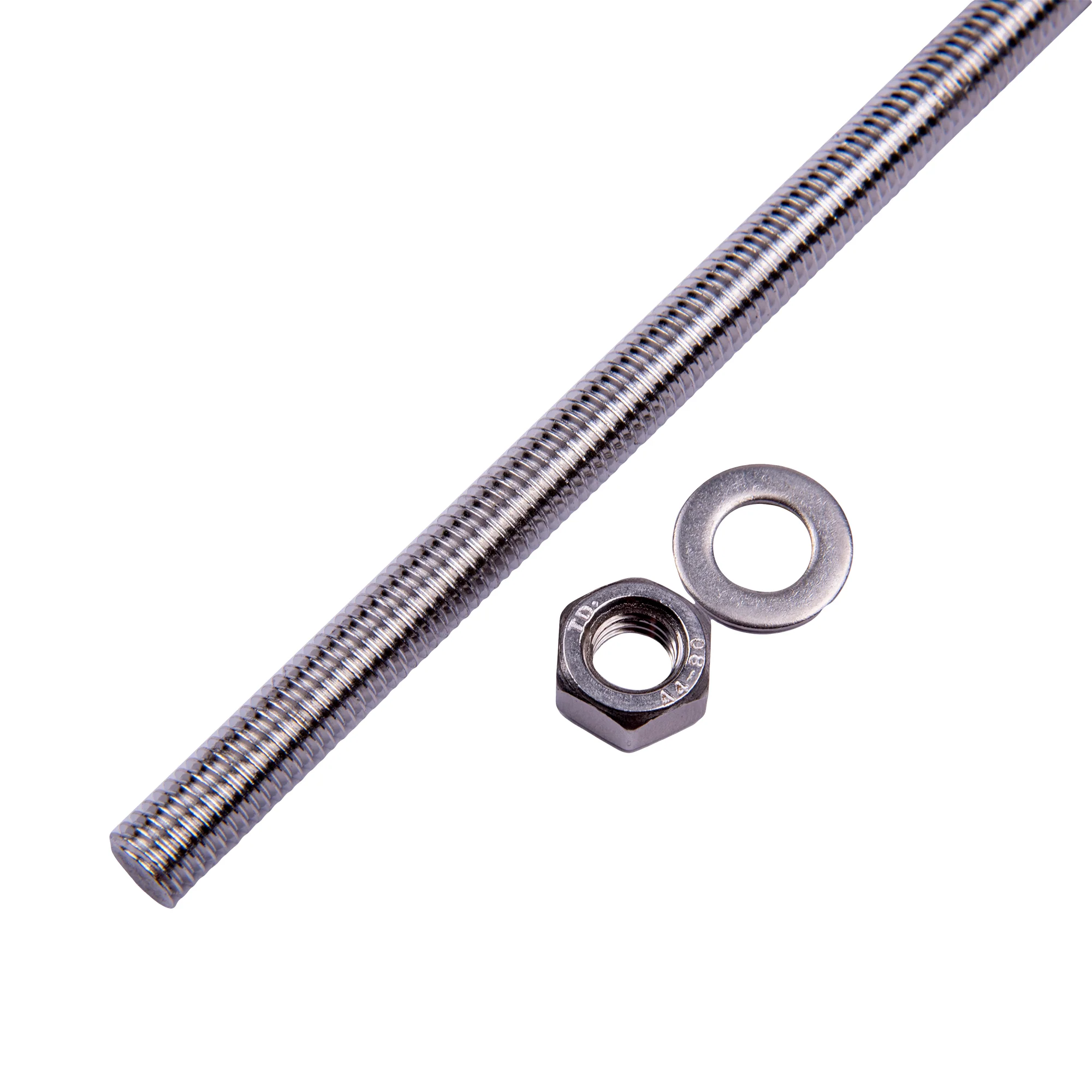 Boatworld Stainless Steel 6mm Eye Bolt Set c/w Nut and Washer - Image 3