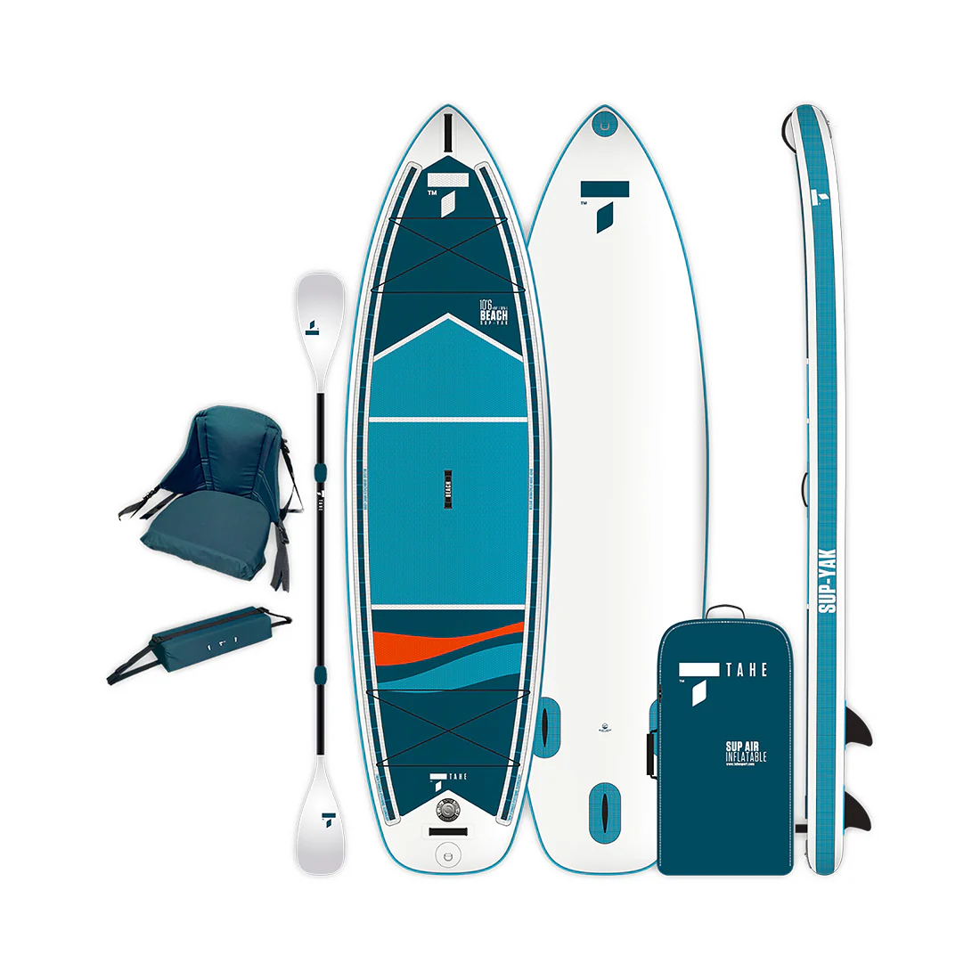 Tahe 10'6" Beach Sup-Yak + Kayak Kit