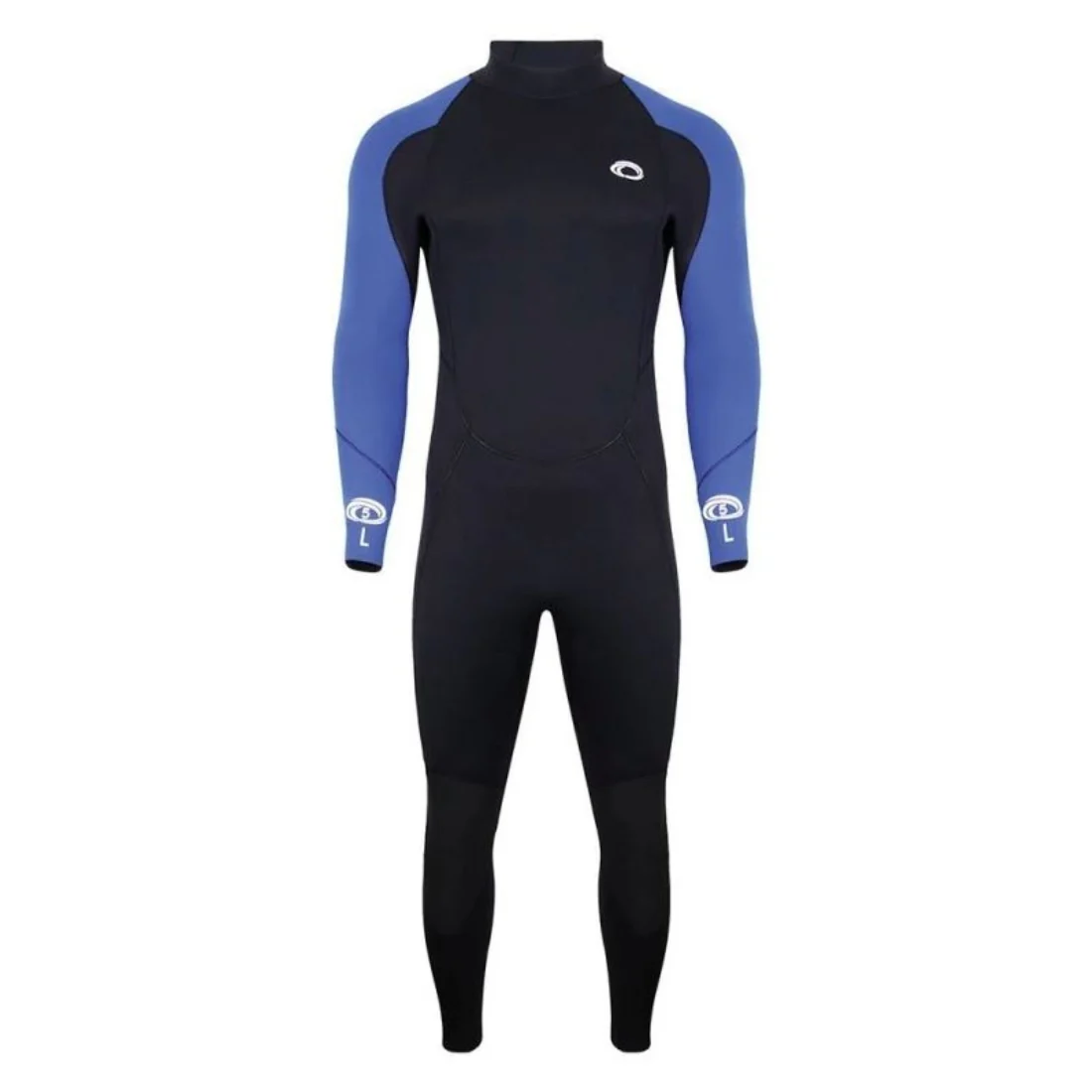 Typhoon Centre5 Full Wetsuit Black/Blue