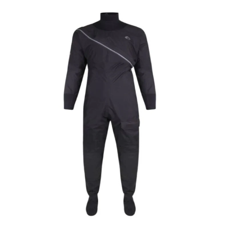 Typhoon Mens Ezeedon 2.0 Front Entry Drysuit Black/Grey - Image 3
