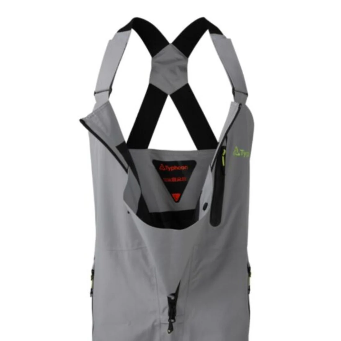 Typhoon TX-3 Performance Hi-Fit Waterproof Sailing Trousers Slate - Image 3