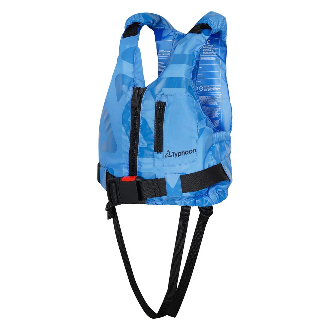 Typhoon Hudson 50N Front Entry Buoyancy Aid Blue - Image 3