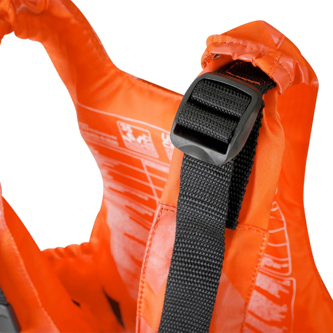 Typhoon Hudson 50N Front Entry Buoyancy Aid Orange - Image 4