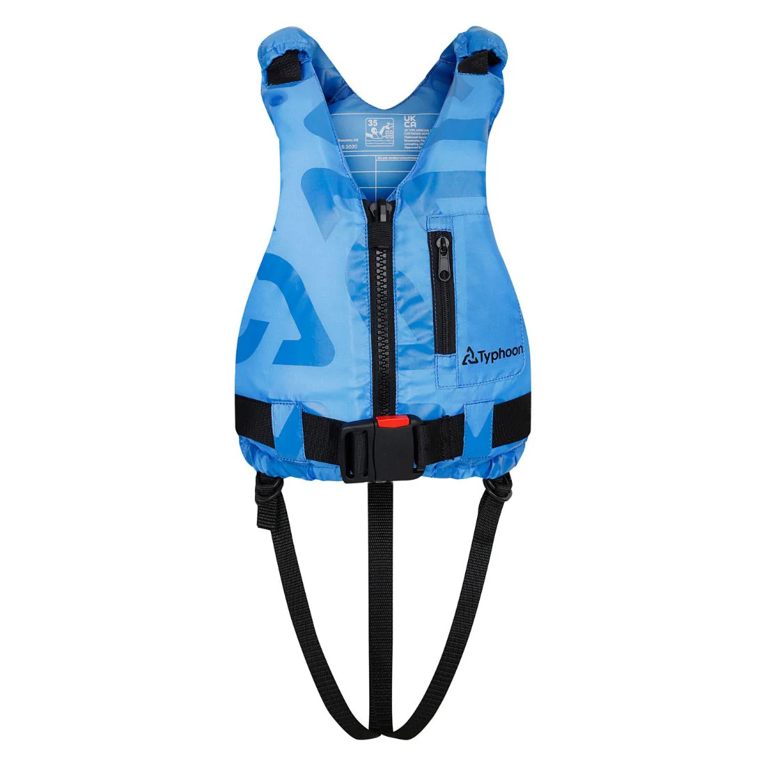 Typhoon Hudson Junior 50N Front Entry Buoyancy Aid - Image 2