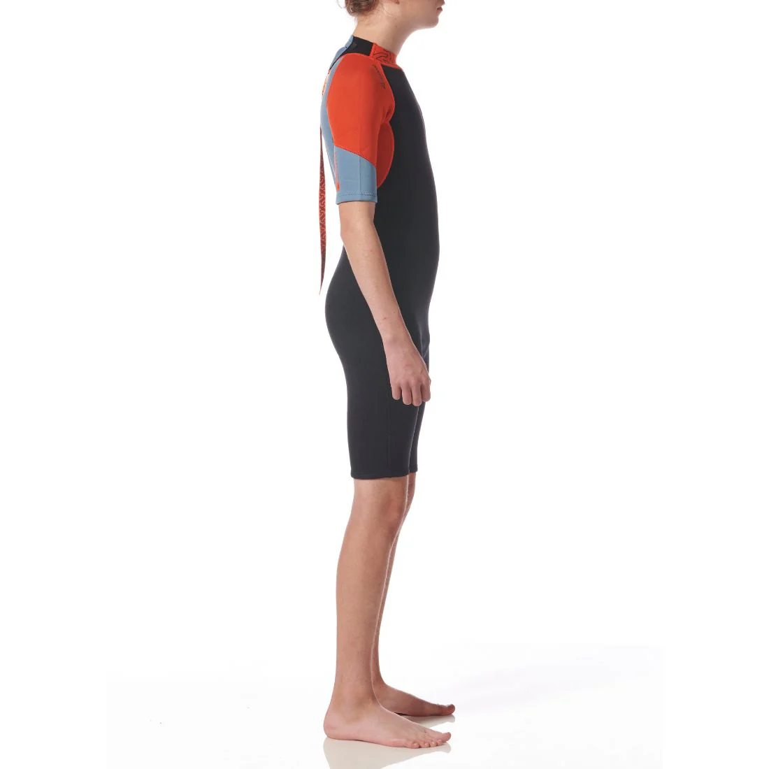 Typhoon Kids Essential 3/2mm Shorty Wetsuit BZ Ember/Black - Image 2