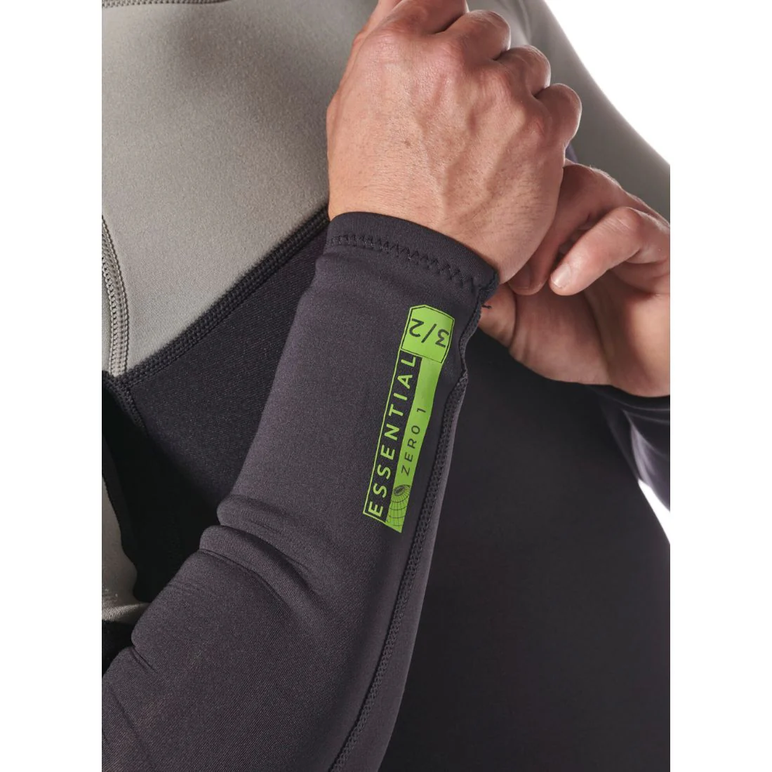 Typhoon Men's Essential 3/2mm Full Wetsuit BZ Graphite/Slate - Image 5