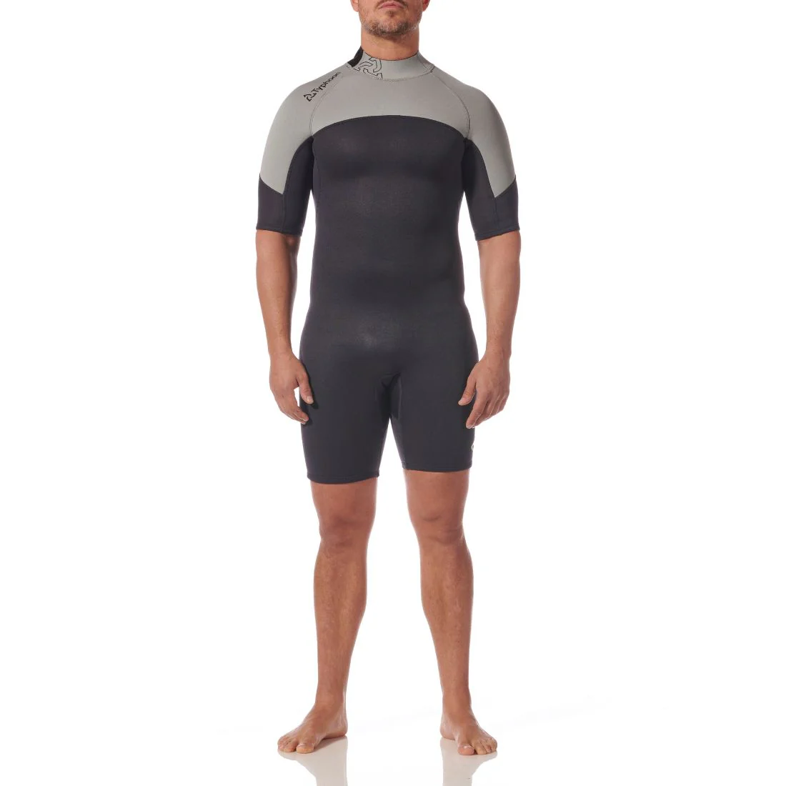 Typhoon Men's Essential 3/2mm Shorty Wetsuit BZ Graphite/Slate