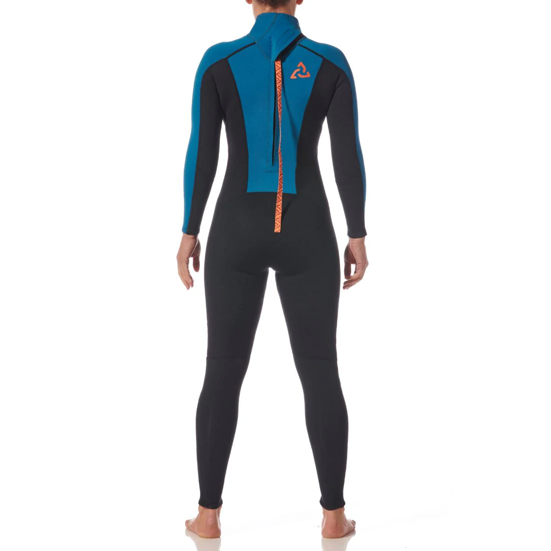 Typhoon Women's Essential 3/2mm Full Wetsuit BZ Ocean/Black - Image 3