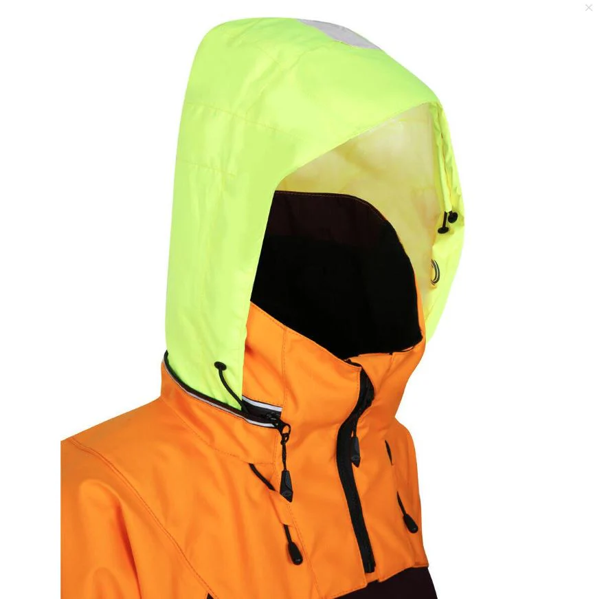 Typhoon Womens Sea Kayak Hinge Entry Drysuit Tangerine/Plum - Image 6