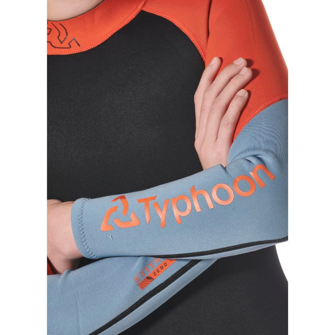 Typhoon Kid's Essential 3/2mm Full Wetsuit BZ Ember/Black - Image 5